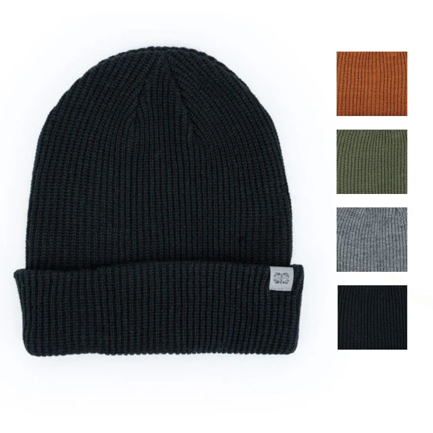 Britt's Knits Craftsman Mens Ribbed Knit Beanies