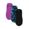 Hue Women's 3-Pk. Tie-Dyed Hidden Liner Socks