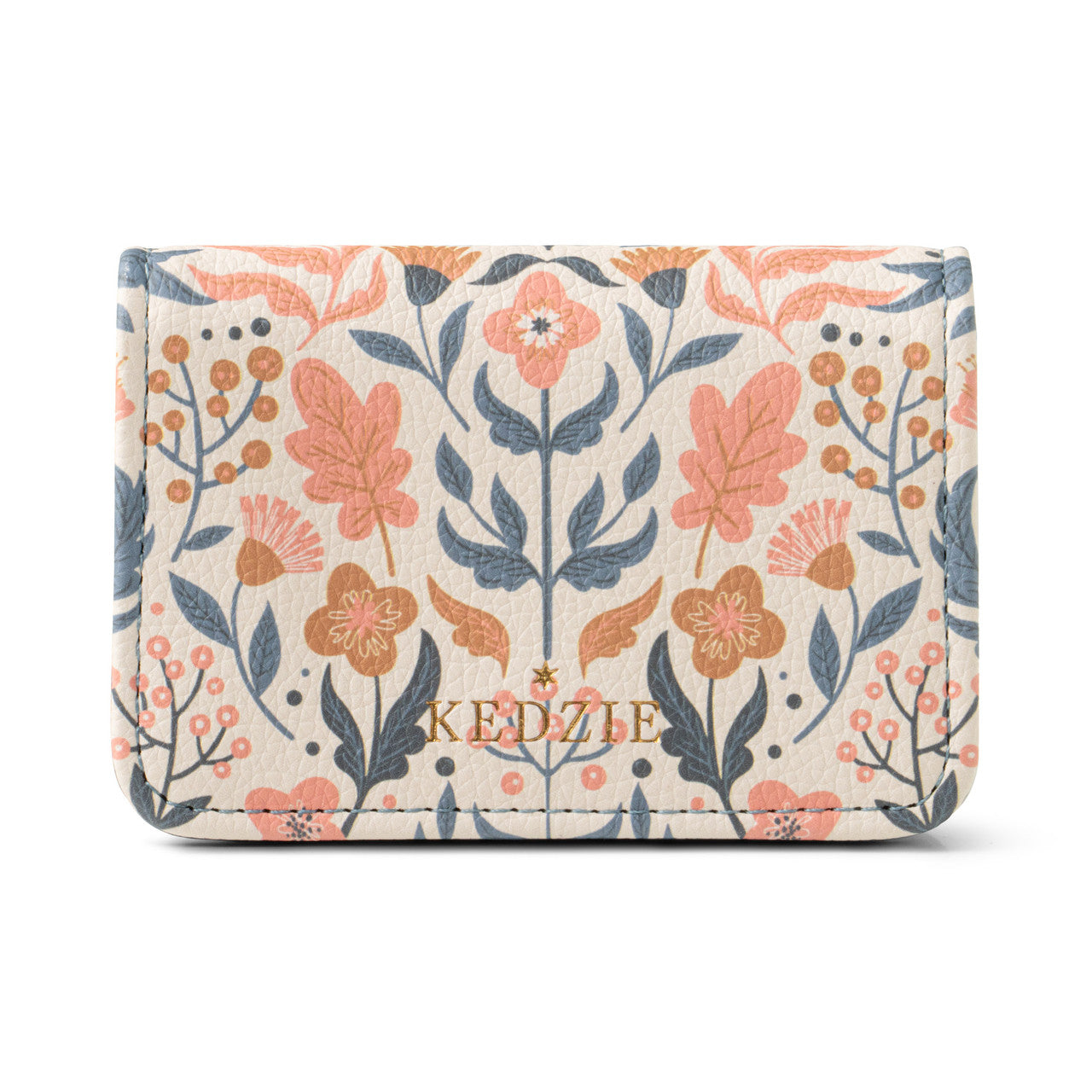 Kedzie Womens Essentials Only Mini Clutch Cash and Card Wallet