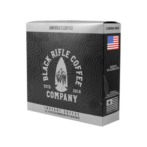 Black Rifle Coffee Company Instant Coffee, 32 Count (0.11 oz Pouches)
