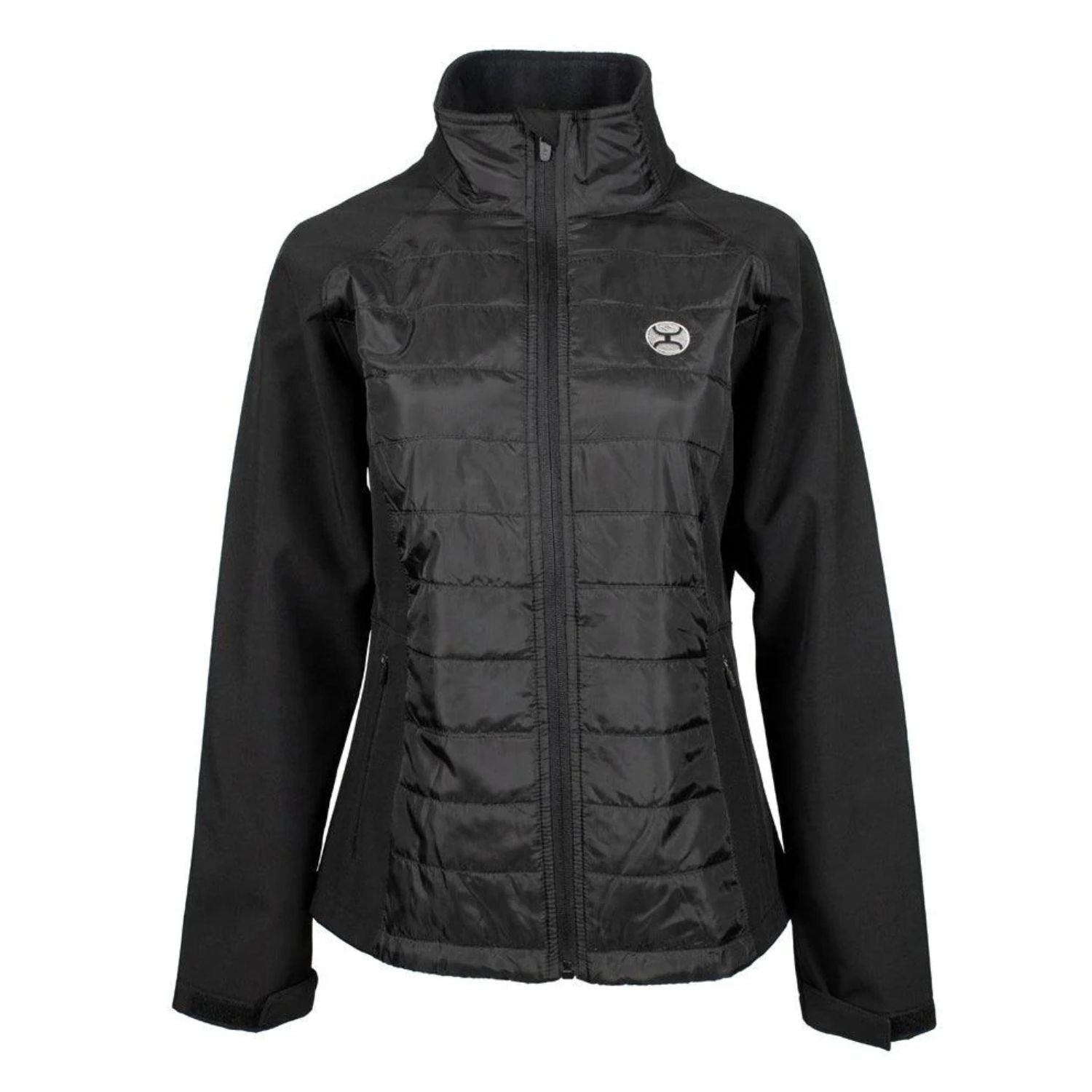 Hooey Ladies Quilted Torso Full Zip Softshell Jacket