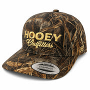Hooey Men's Outfitters Camo Embroidered High Profile Snapback Hat