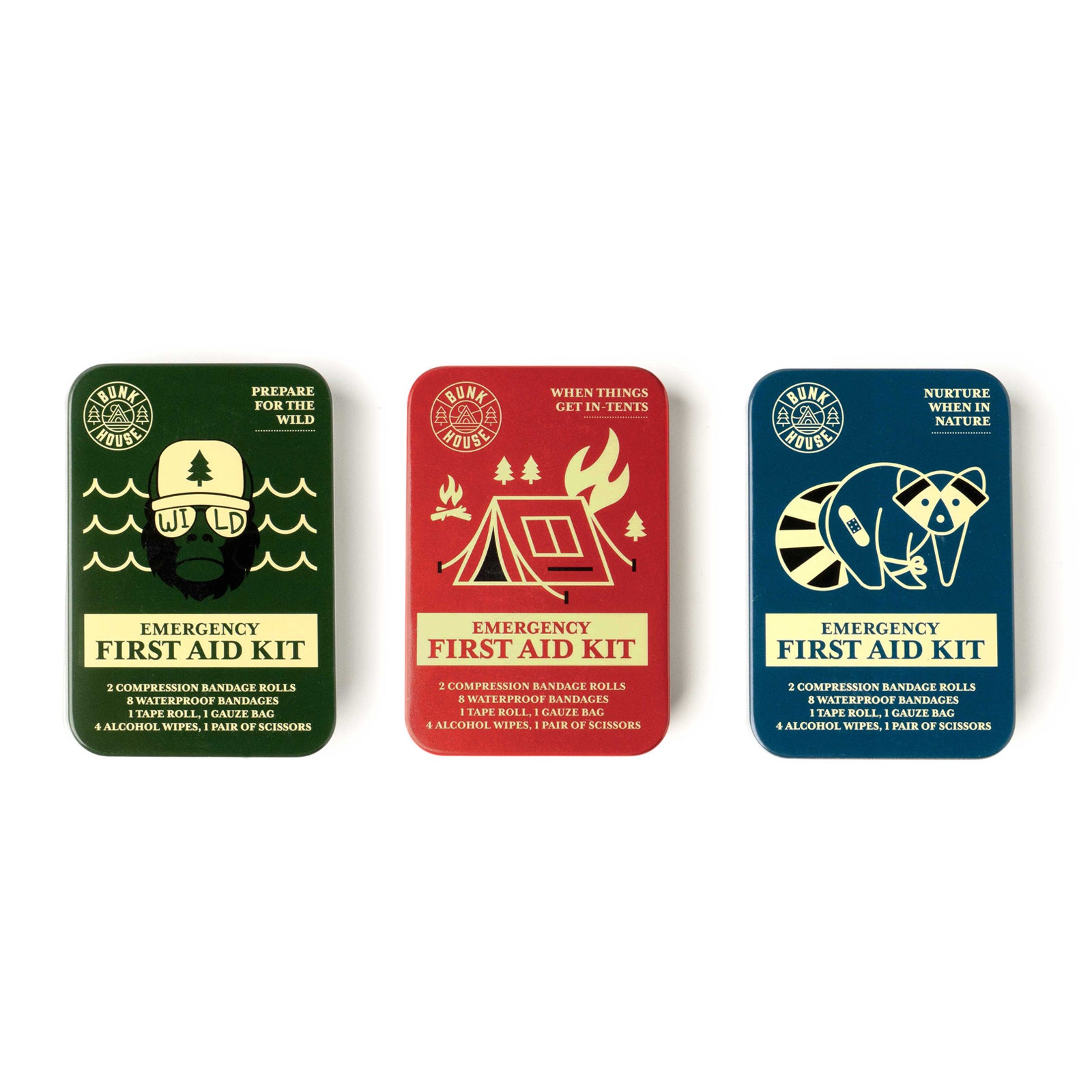 Bunkhouse Emergency Pocket-Size First Aid Kit