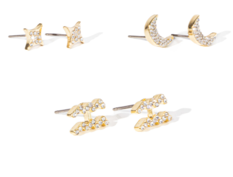 Soul Stacks Star Sign Mix & Match Earring Stacks
