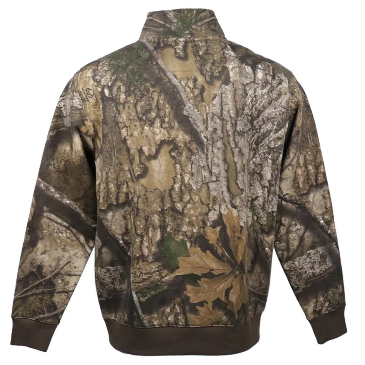 Hooey Men's Miles Realtree EDGE Camo Quarter Zip Pullover Sweatshirt