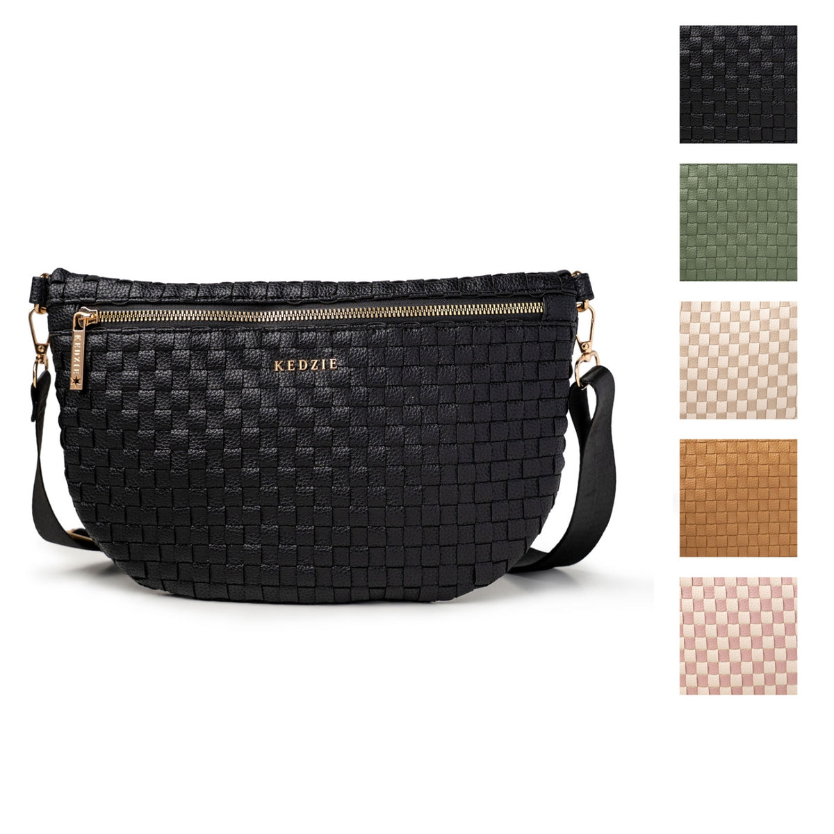Kedzie Terrace Woven Crossbody Bag