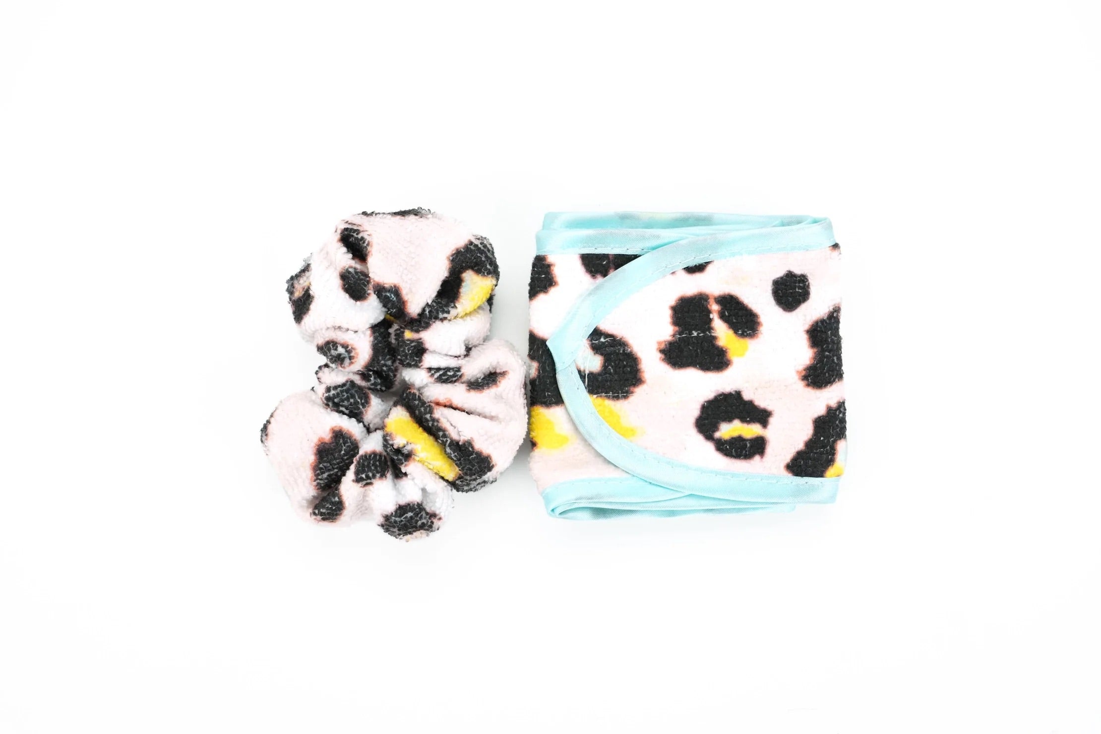 Lemon Lavender High & Dry Microfiber Scrunchie & Headband Duo