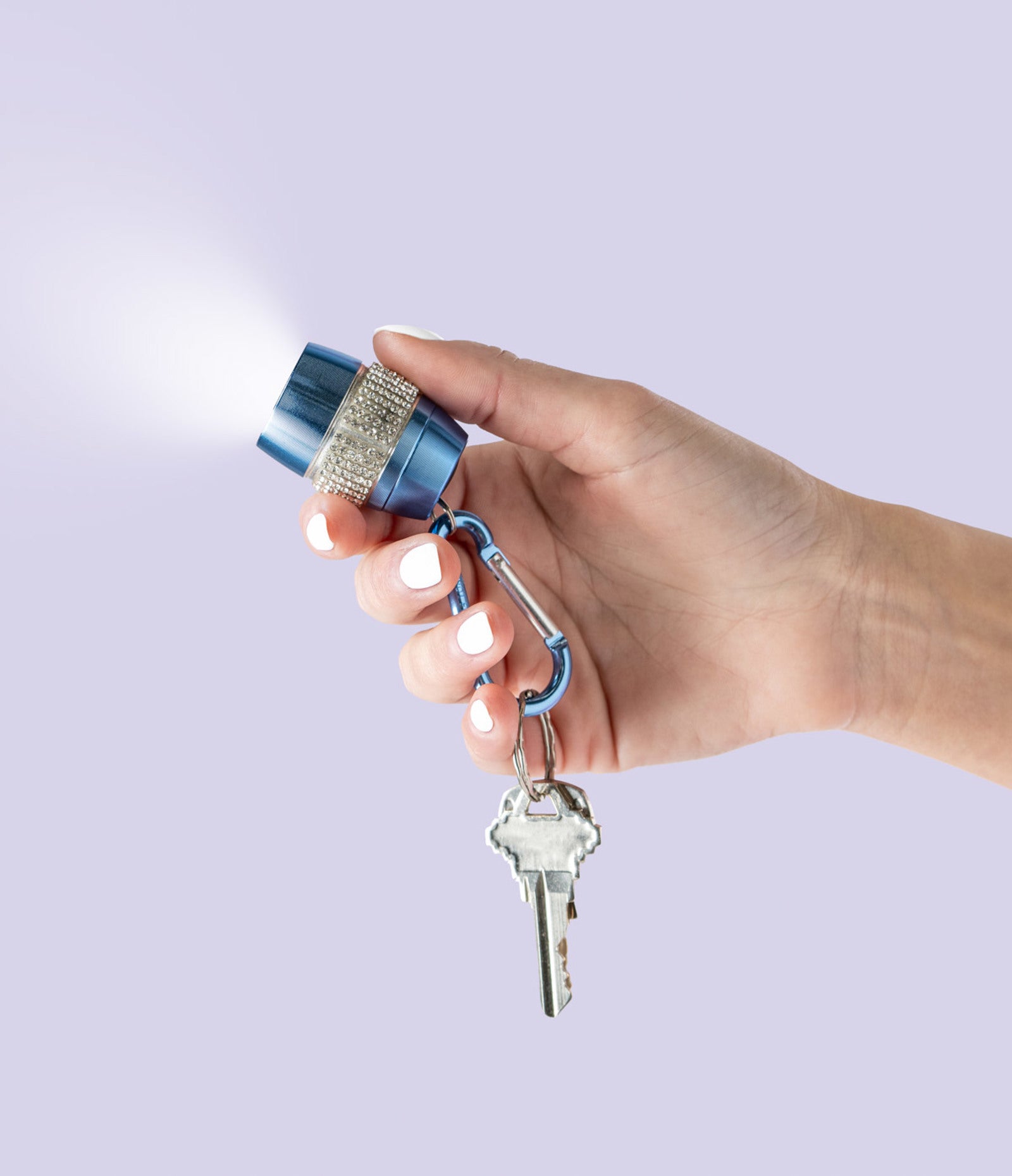 Crush Good To Glow Rhinestone Keychain Flashlight