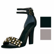 Guess Womens Petunia Studded Dress Sandals