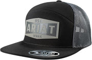 Ariat Mens Ariat Work Logo Patch Adjustable Snapback Cap Hat, Black