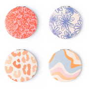 Crush I Feel Seen Compact Mirror, Double sided with Standard & Magnified Views, Magnetic