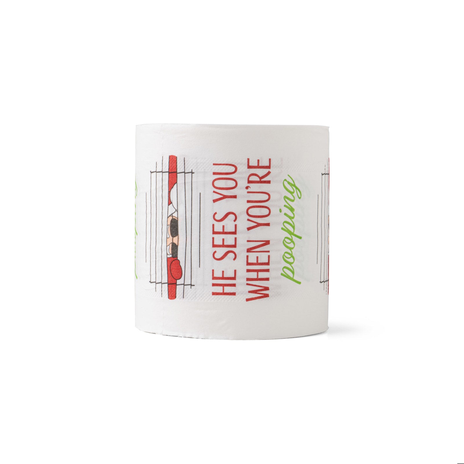 North Pole Plumbing Co. Hilarious Holiday Printed Toilet Paper