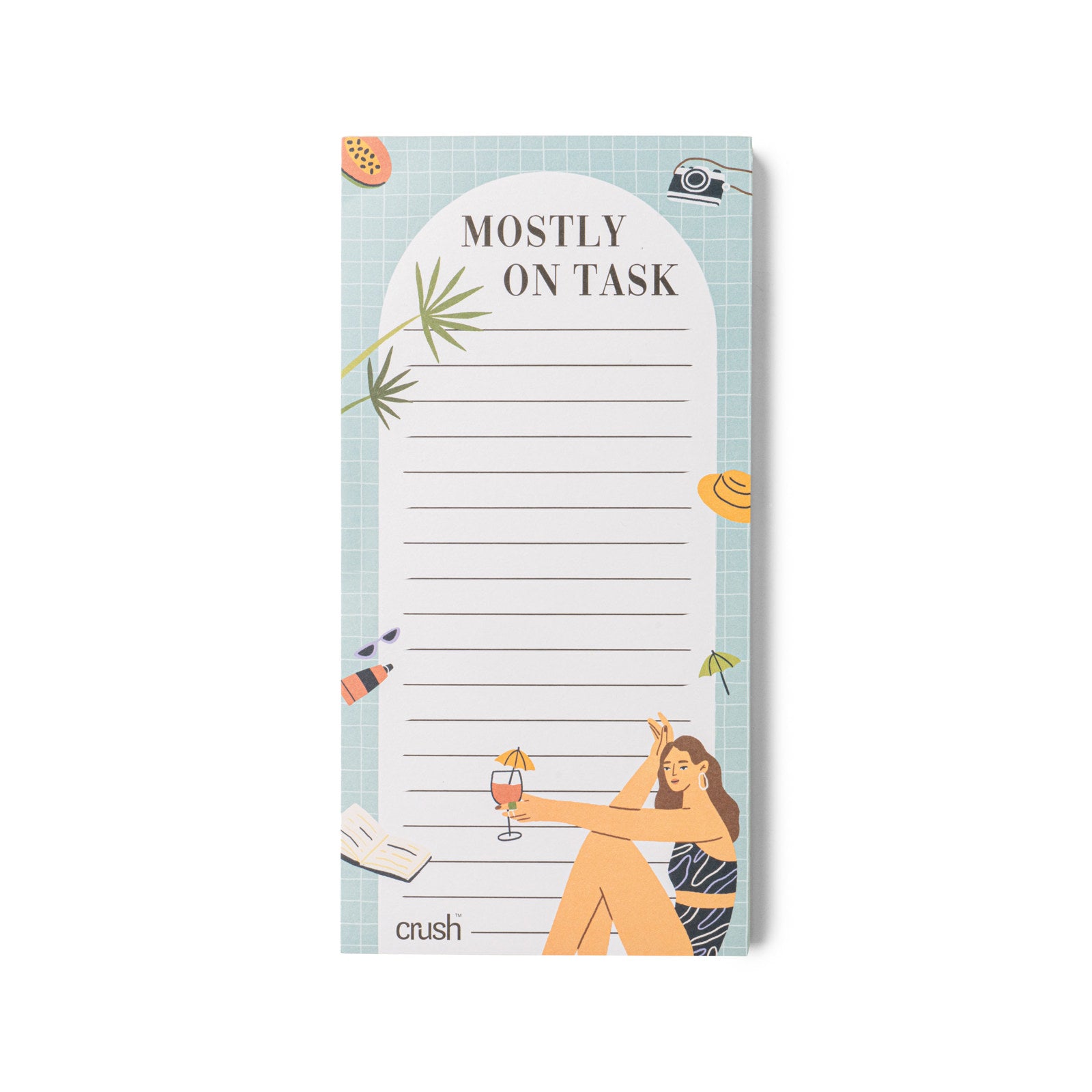 Crush Overachiever 100 Easy-Tear Sheets To-Do List Notepad