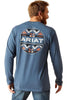 Ariat Mens Western Geo Fill Long Sleeve T-Shirt