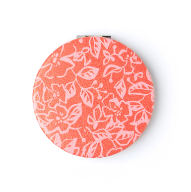 Crush I Feel Seen Compact Mirror, Double sided with Standard & Magnified Views, Magnetic