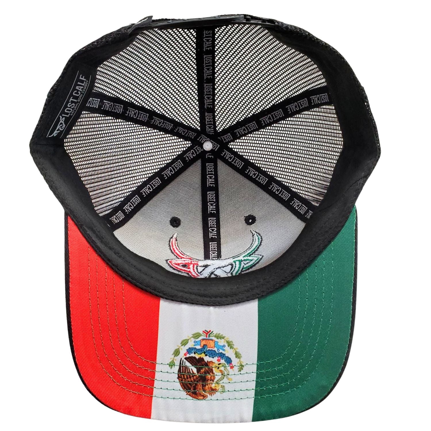 Lost Calf Mens Mexicalf Adjustable Snapback Cap Hat