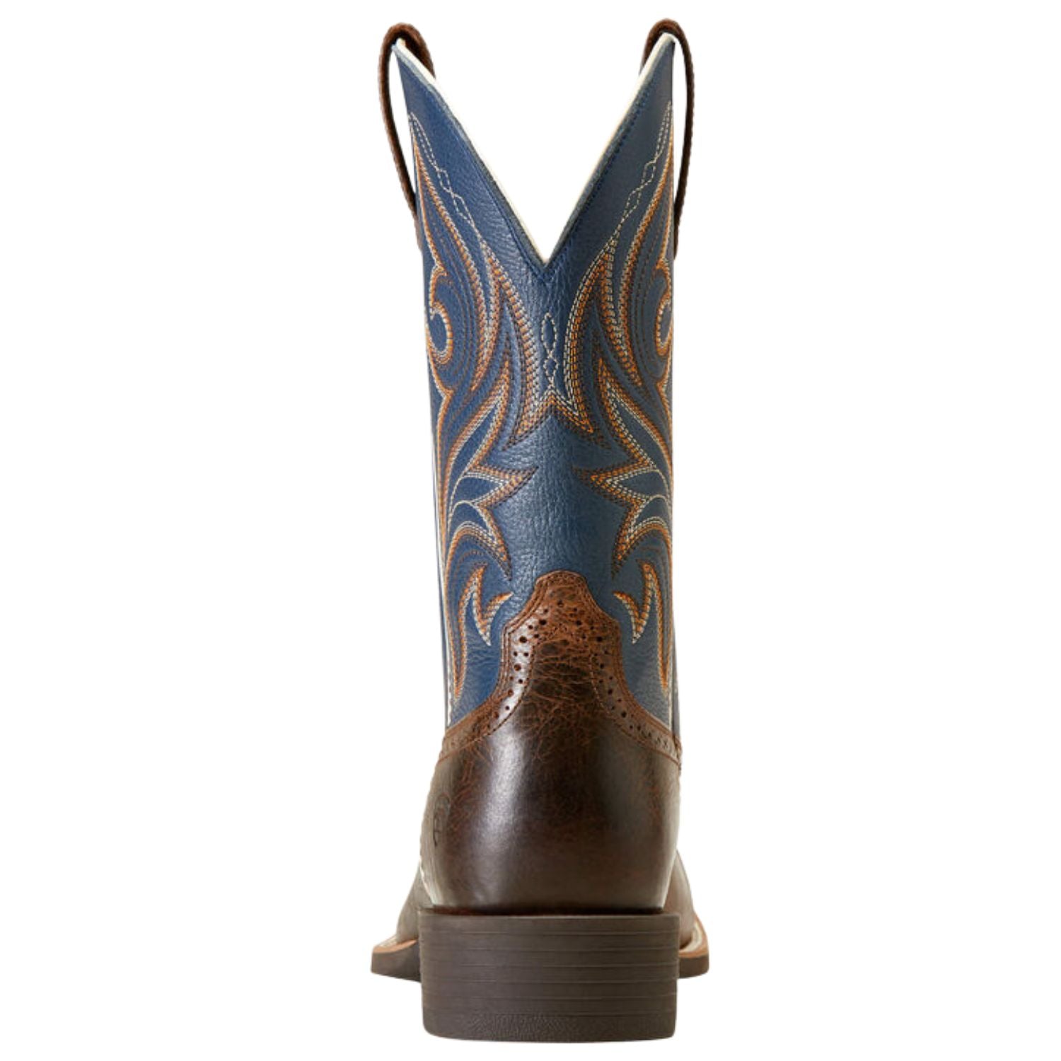 Ariat Mens Sport Knockout Wide Square Toe Western Leather Boots