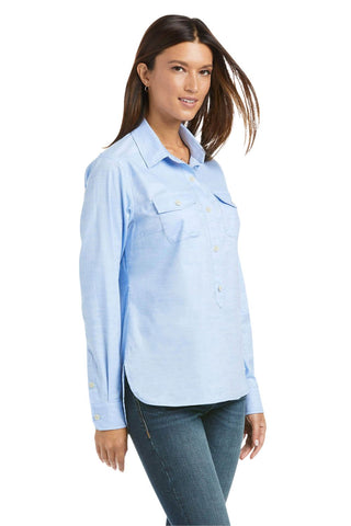 Ariat Womens Rebar Cotton Strong Short Sleeve Work Tee Shirt, Black