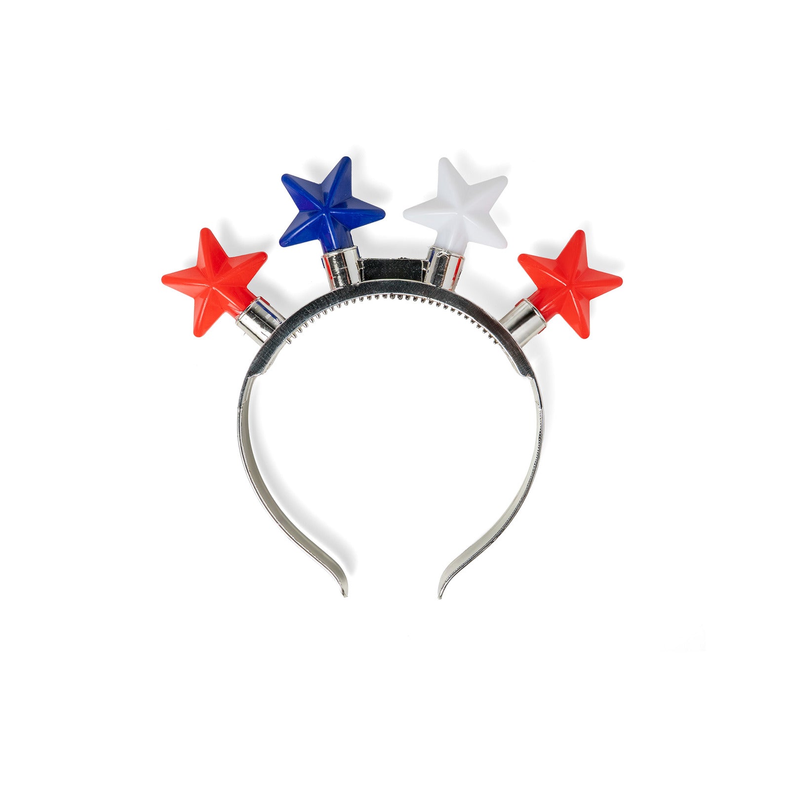United We Swag Patriot Pride Jumbo Flashing Star USA Holiday Party Headband