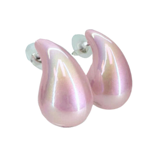 Jacqueline Kent Tear Drop Earring, Pink