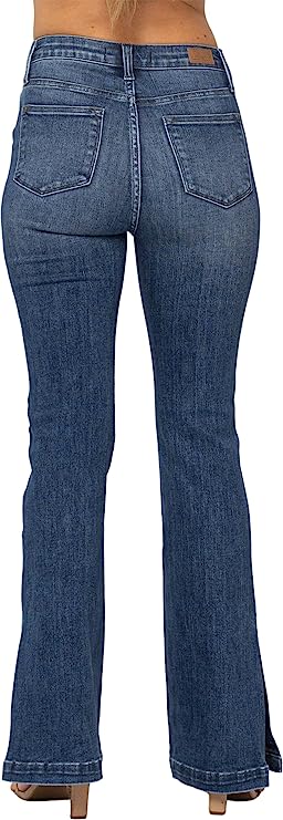 Judy Blue Womens High Waist Tummy Control Slim Fit Bootcut Jeans