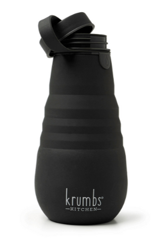 Krumbs Kitchen Essentials Collapsible Silicone Water Bottle