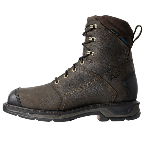 Ariat Mens Workhog XT 8" Side Zip Waterproof Leather Work Boot