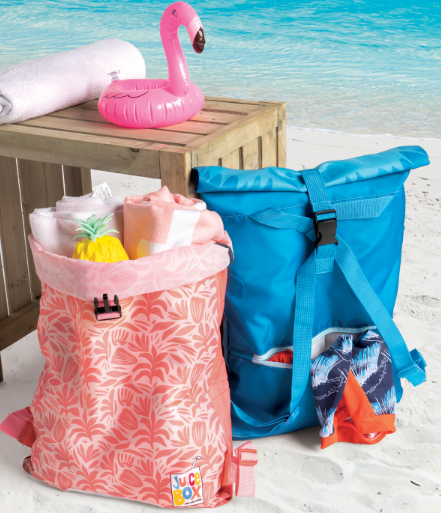 Juice Box Swim Backpack With a WaterProof Zippered Pocket