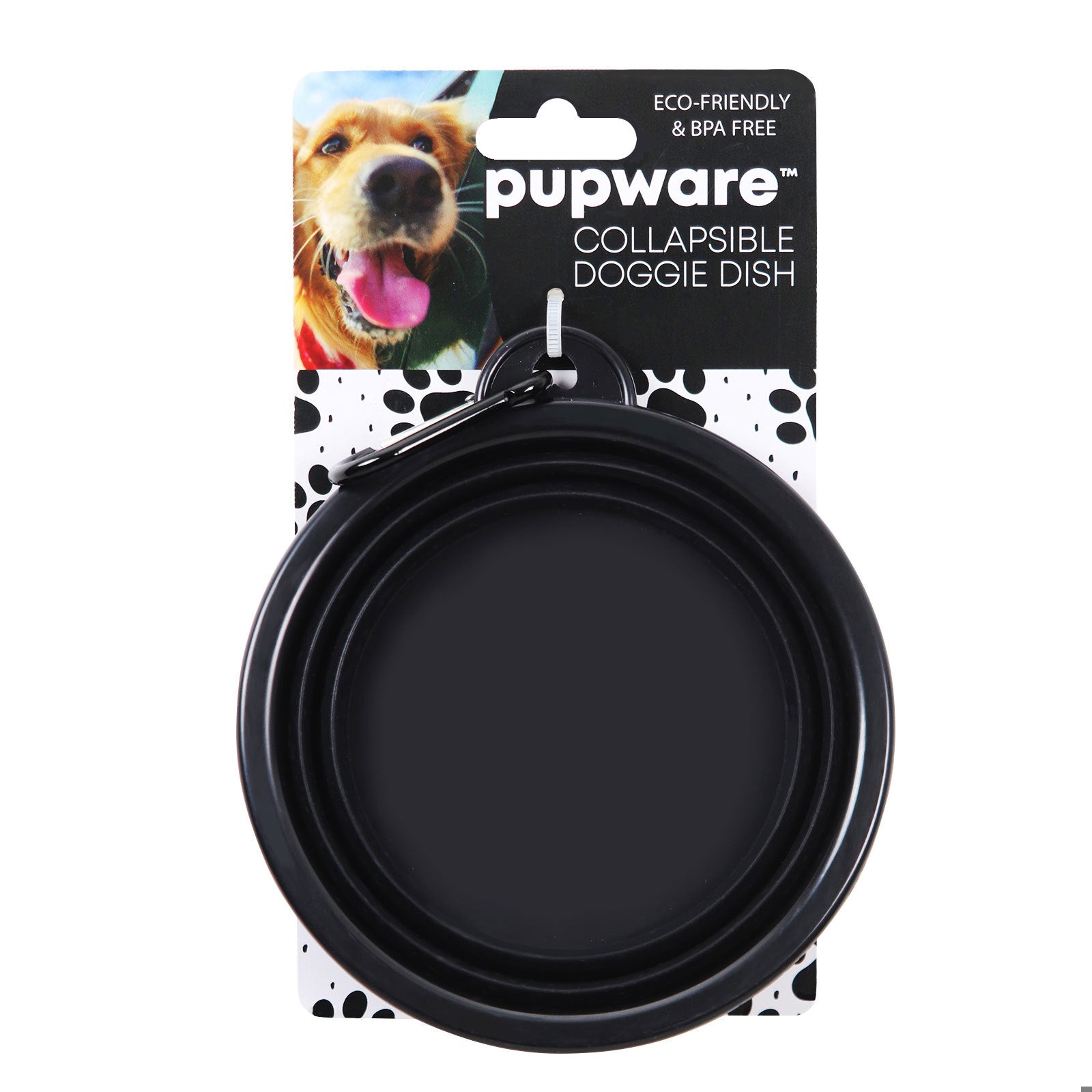 Pupware Collapsible BPA-Free Silicone Travel Doggie Dish Bowl
