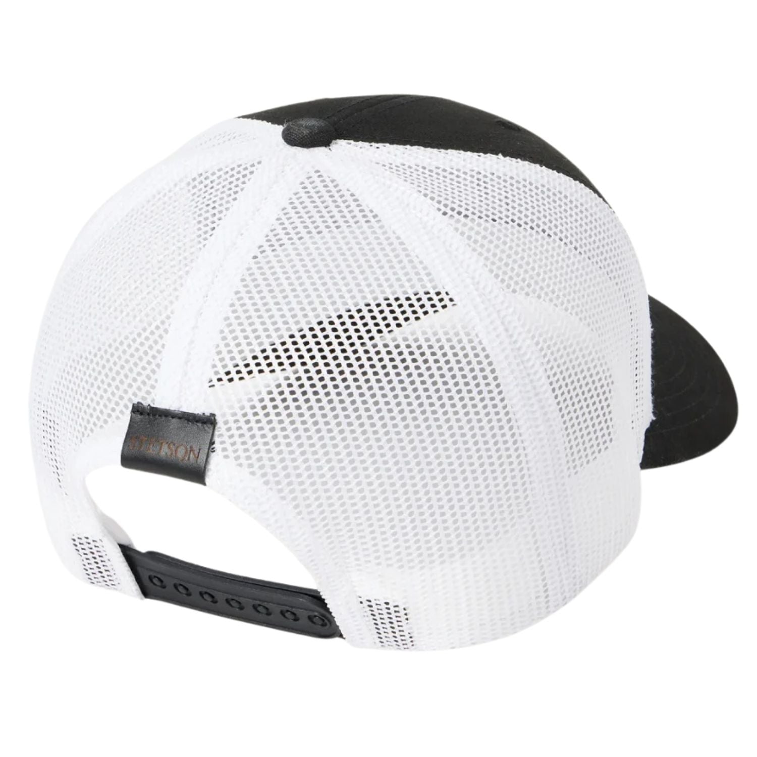 Stetson Core Logo Patch Adjustable Snapback Trucker Cap Hat