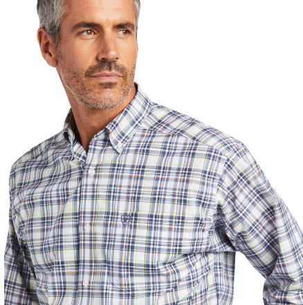 Ariat Men's Pro Series Brady Classic Fit Shirt Long Sleeve Button Down