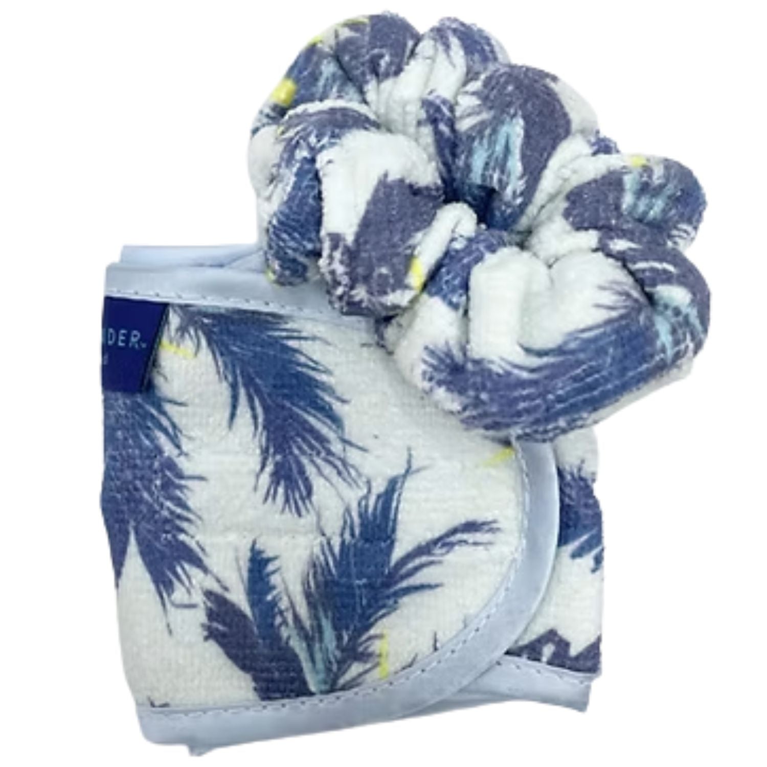 Lemon Lavender High & Dry Microfiber Scrunchie & Headband Duo