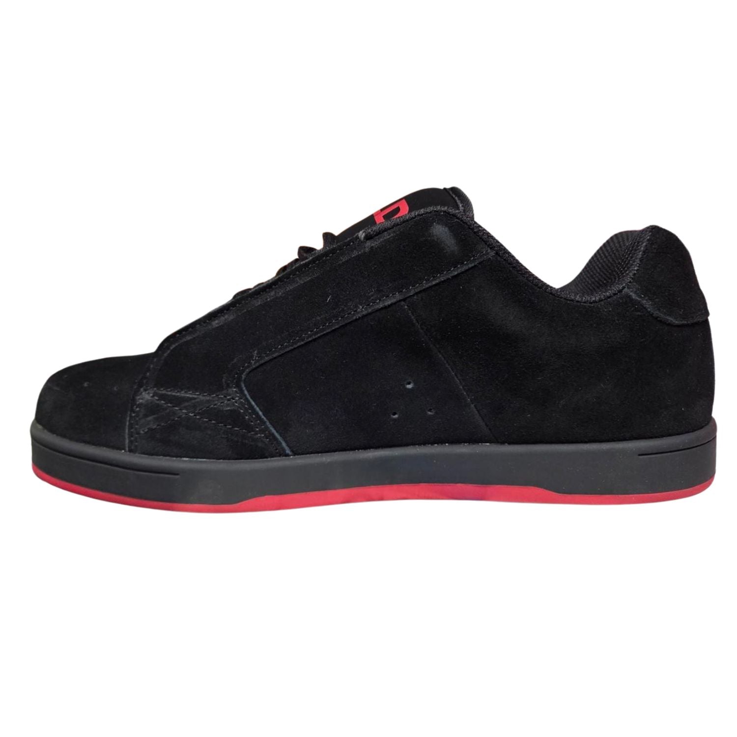 World Industries Mens Smith Skateboard Shoes, Black/White/Red