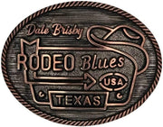 Montana Silversmiths Dale Brisby Rodeo Blues Attitude Belt Buckle