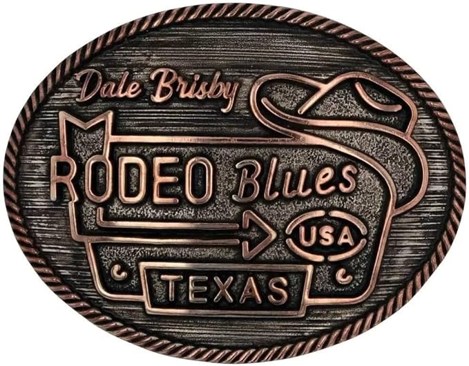 Montana Silversmiths Dale Brisby Rodeo Blues Attitude Belt Buckle