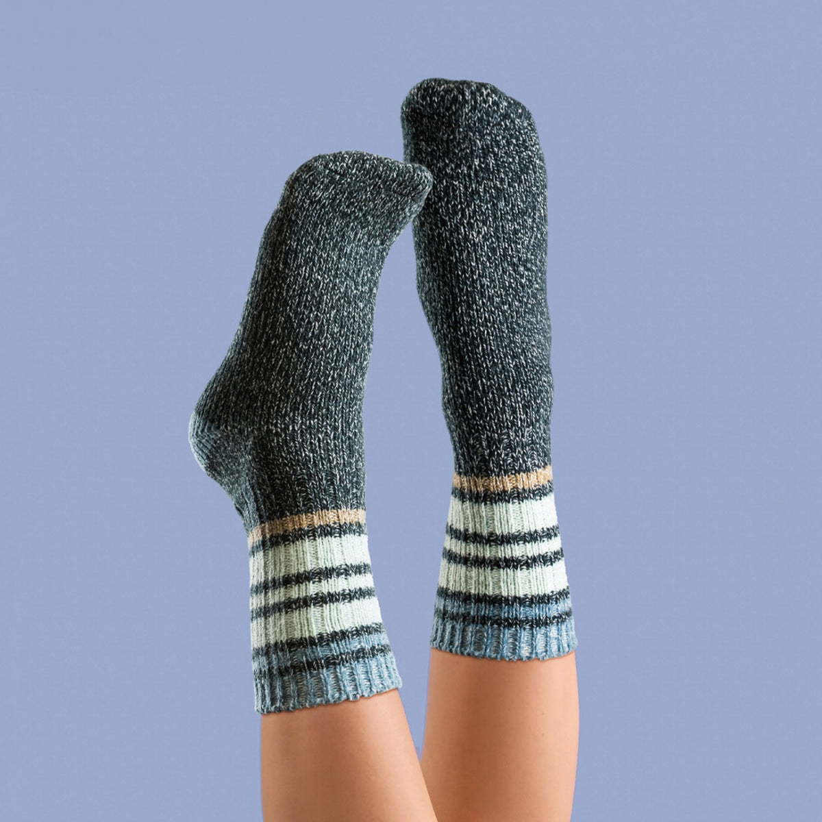 Two Left Feet Everyday Cozy Super Soft Crew Socks