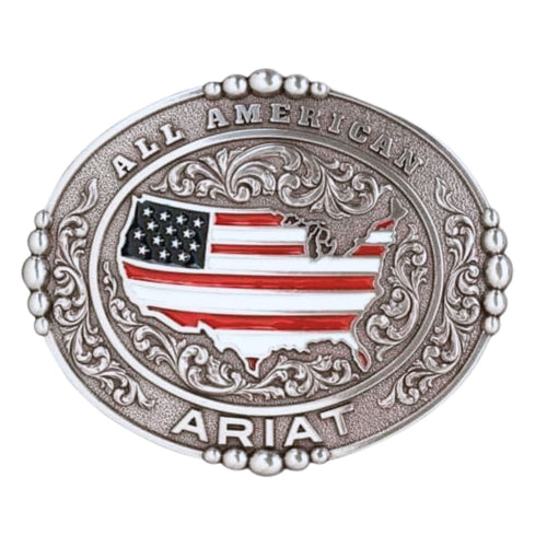 Ariat Mens Oval All American Belt Buckle