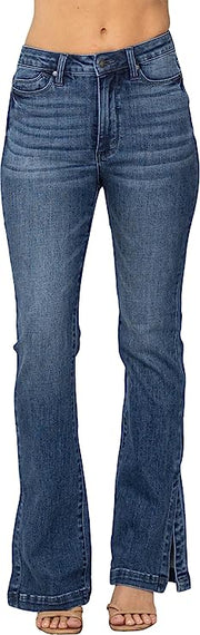 Judy Blue Womens High Waist Tummy Control Slim Fit Bootcut Jeans