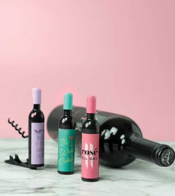 Modern Monkey Pop The Party 3-in-1 Magnetic Wine & Bottle Cap Opener