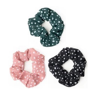 Olivia Moss Buns Out 3-Pack Scrunchies Set