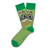 Two Left Feet Retro Remix Adult Sock, Small Feet