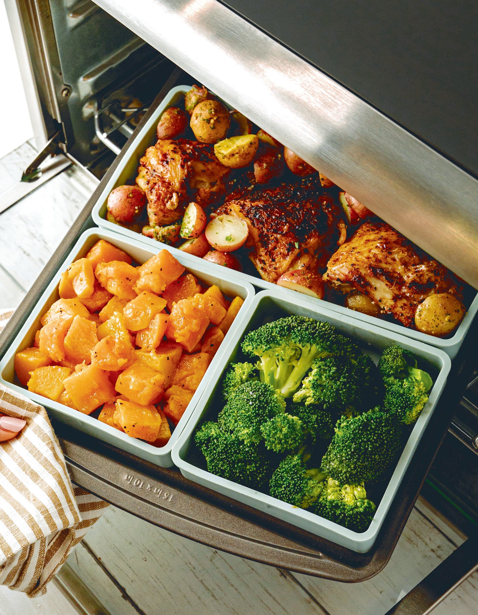 Krumbs Kitchen Silicone Baking Sheet Dividers- 3 Piece