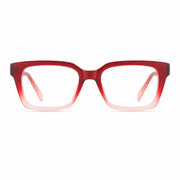 Optimum Optical Readers, Clear Red Frames w Blue Filter, Love At First Sight