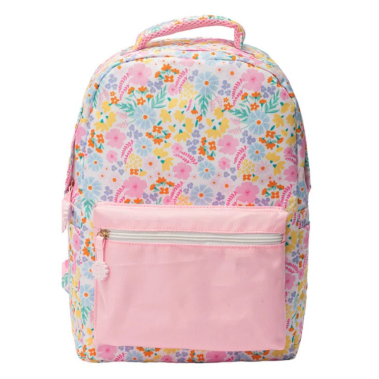 Jane Marie Kids Girls Flourish & Bloom Floral Canvas School Backpack