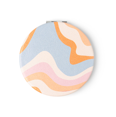 Crush I Feel Seen Compact Mirror, Double sided with Standard & Magnified Views, Magnetic