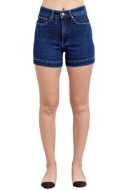 Judy Blue Womens Tummy Control High Waist Denim Shorts