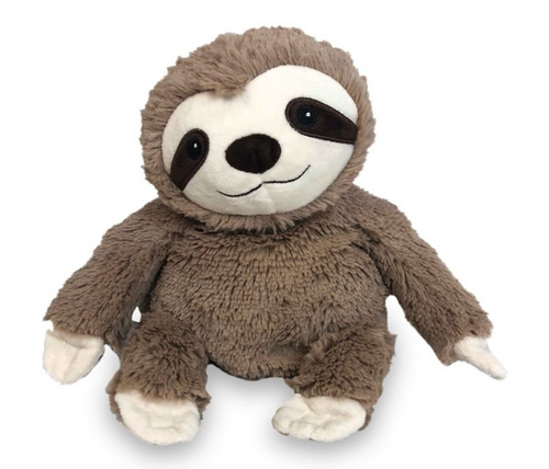 Warmies Microwavable Sloth, Heatable Lavender Scented Stuffed Animal 13" Plush