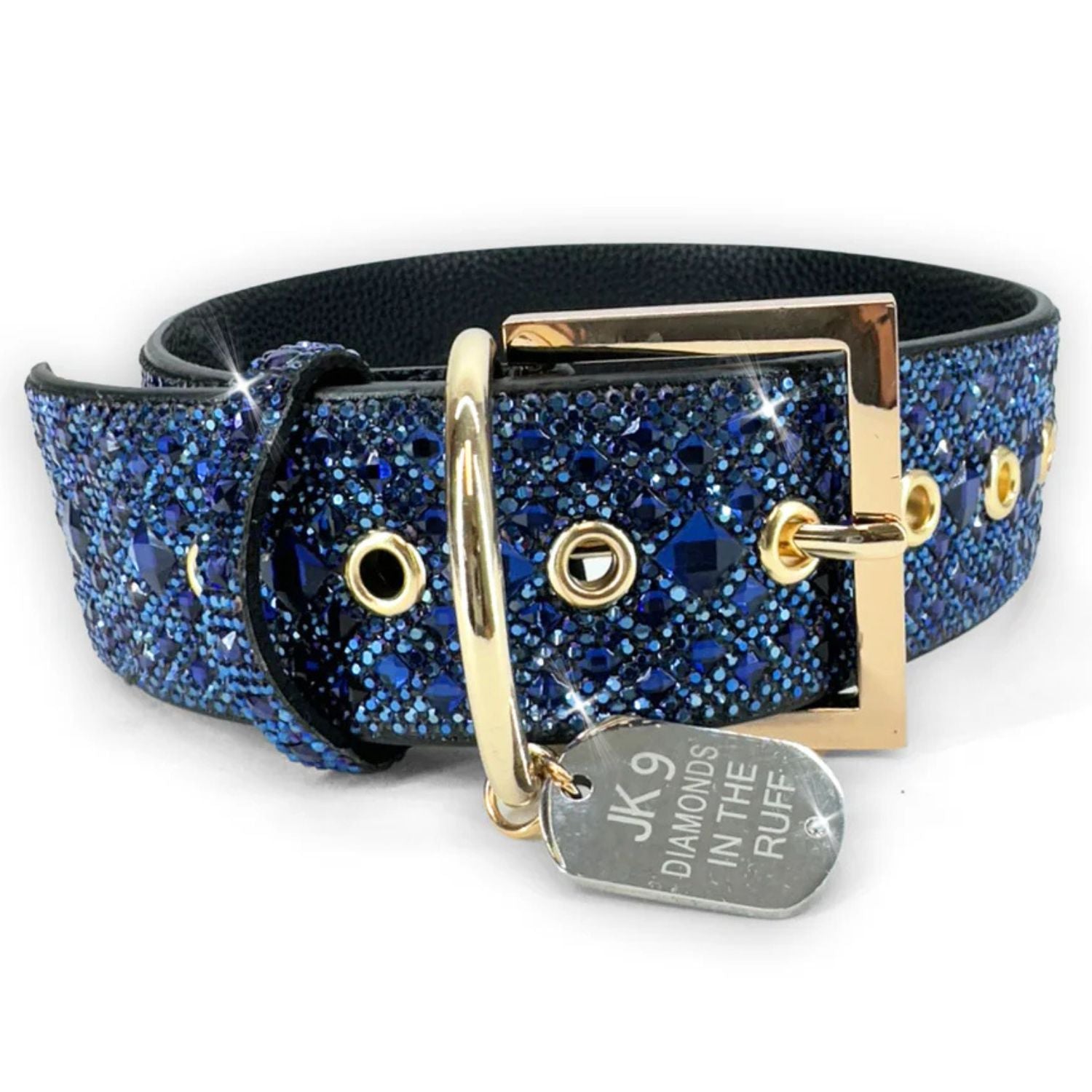 Jacqueline Kent Crystal Embellished Dog Collar, Large