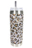 Jacqueline Kent Wild Leopard Lux Tumbler Collection, 20 oz