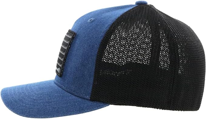 HOOEY Liberty Roper Adjustable Snapback Trucker Hat Cap